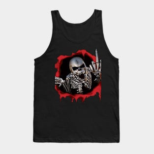 Skull-horror t- shirt Tank Top